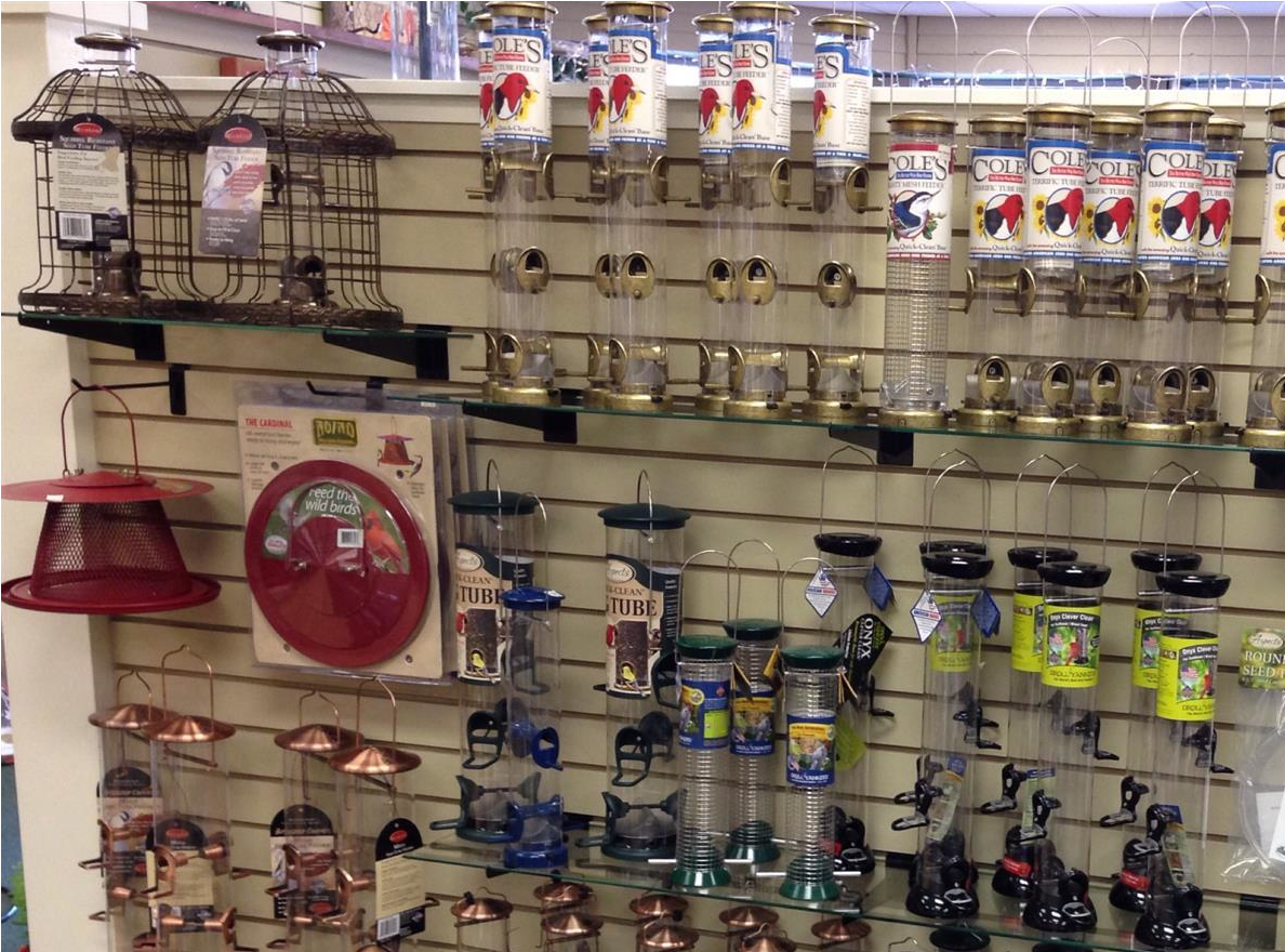 Bird seed, bird feeders, humming bird feeders available at Bird Watcher Supply Company