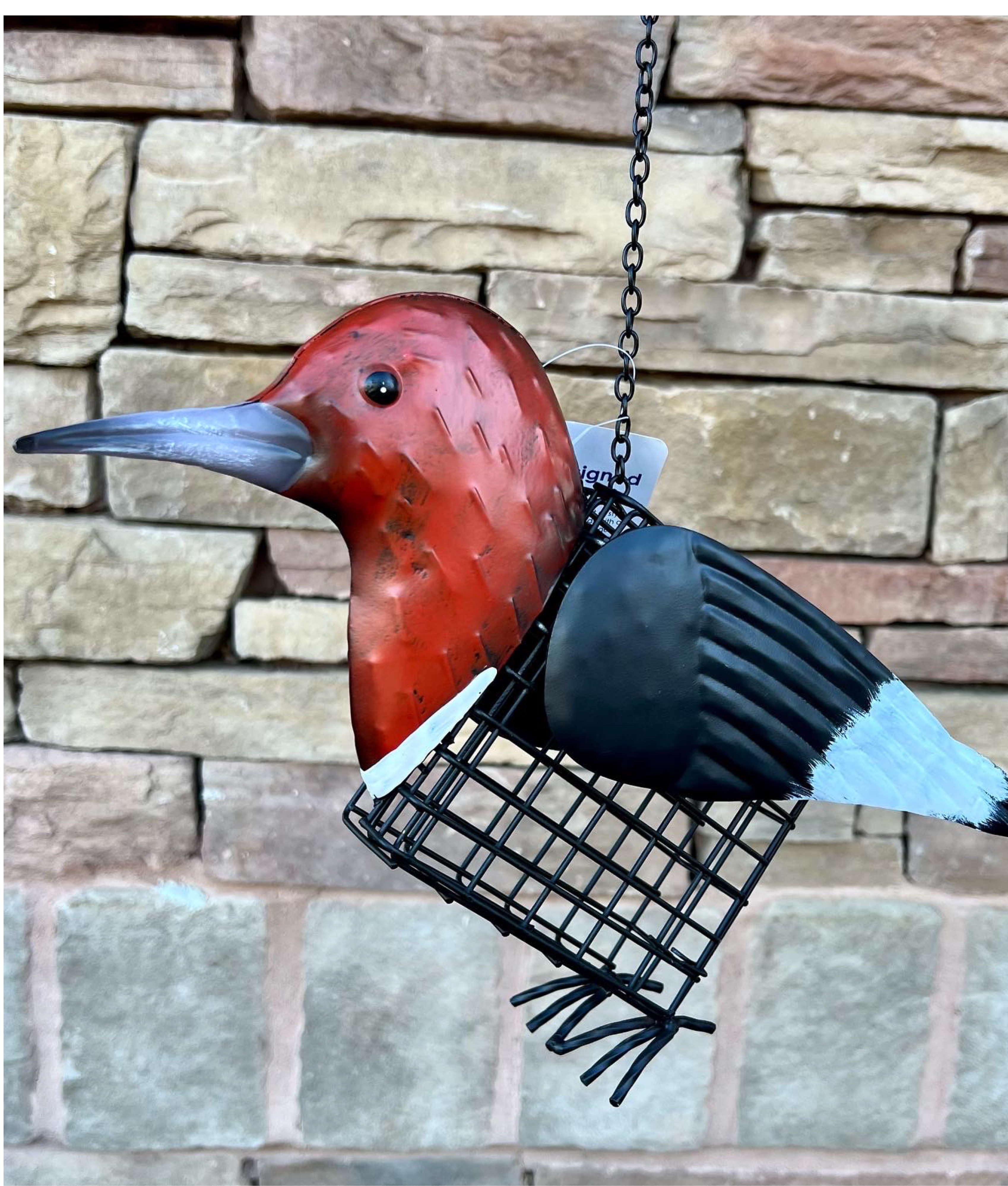 suet, suet feeder, decorative feeder, bird feeding