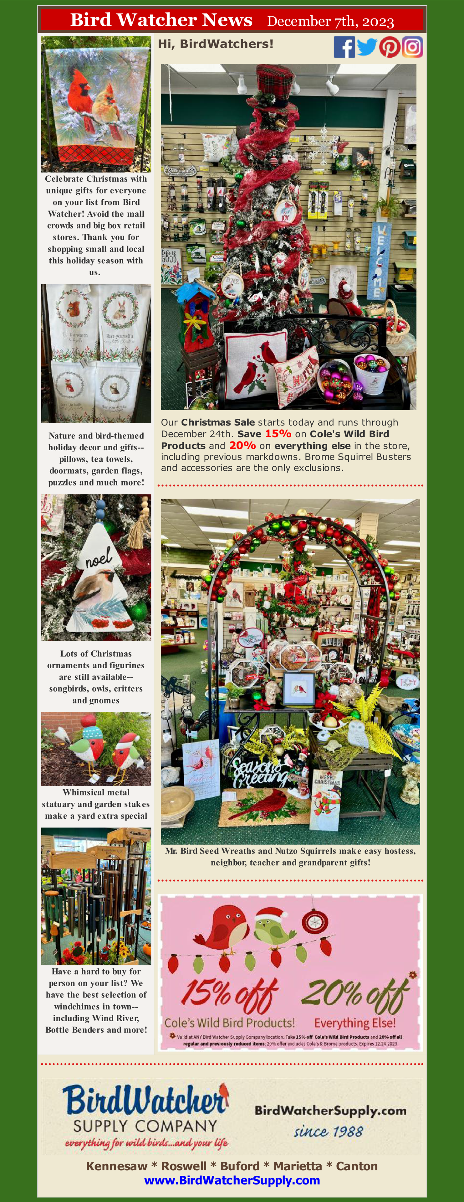 , garden, decor, seed wreath, christmas, birds, birdfeeder, winter, hummingbirds, sale, gifts