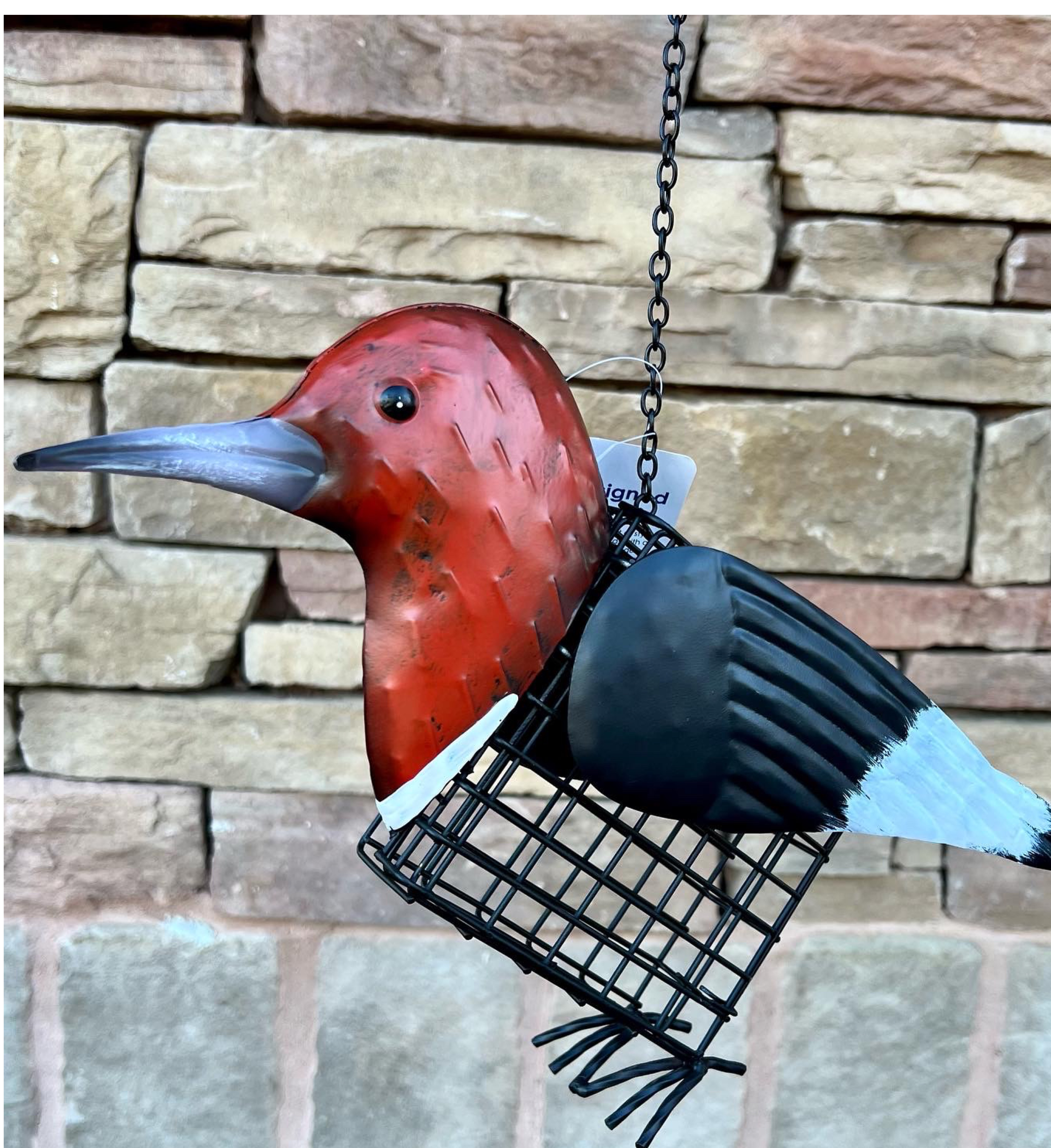 suet, suet feeder, decorative feeder, bird feeding
