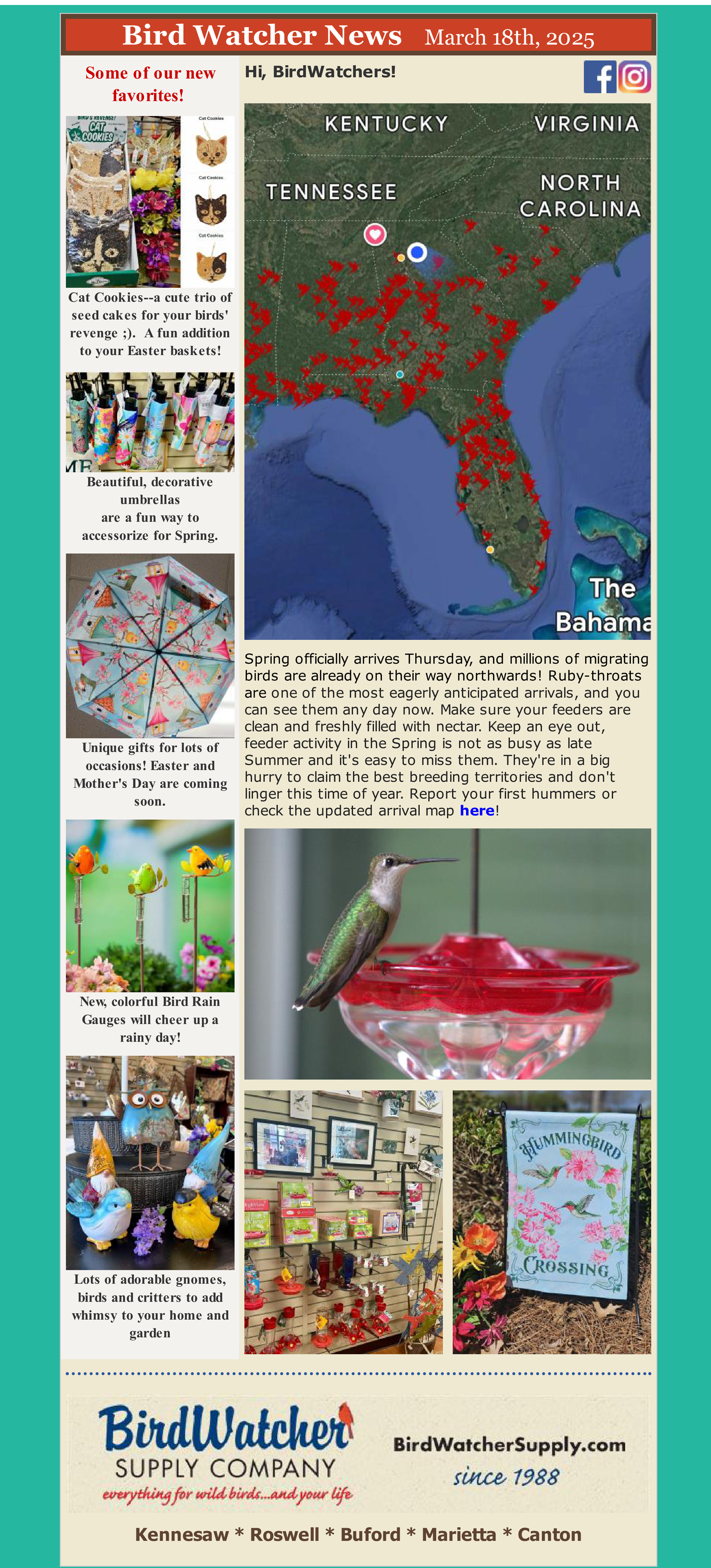 hummingbirds, ruby-throats, gifts, garden, home, decor, garden flags, umbrellas, Easter, Mother's Day gifts